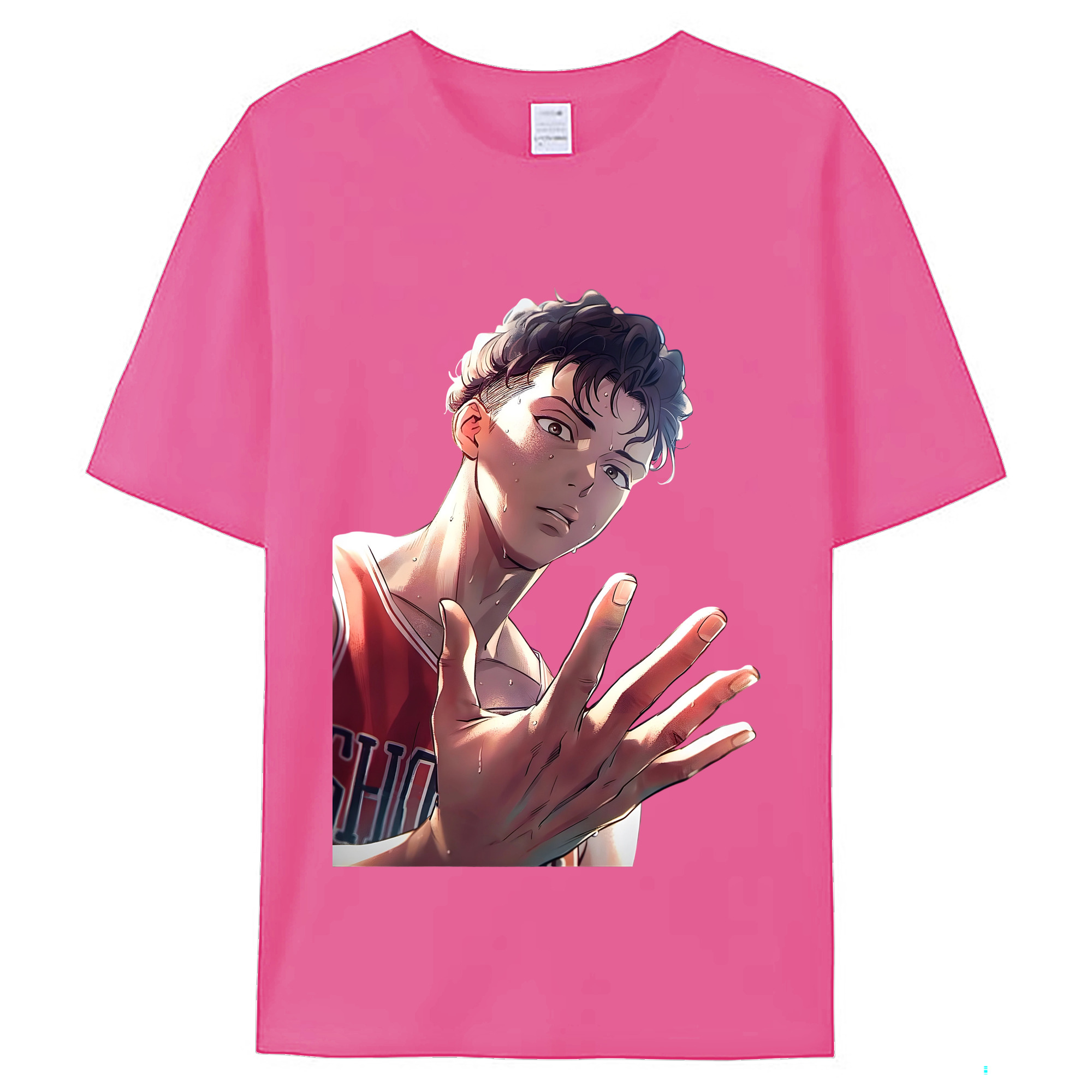 （画像用） SLAM DUNK／スラムダンク レディースカジュアルプリントTシャツ（綿100％）